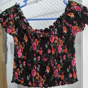 Floral Crop Top